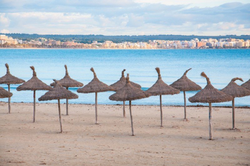 Playas vacías en Mallorca. #shu# Playas vacías en Mallorca. #shu#