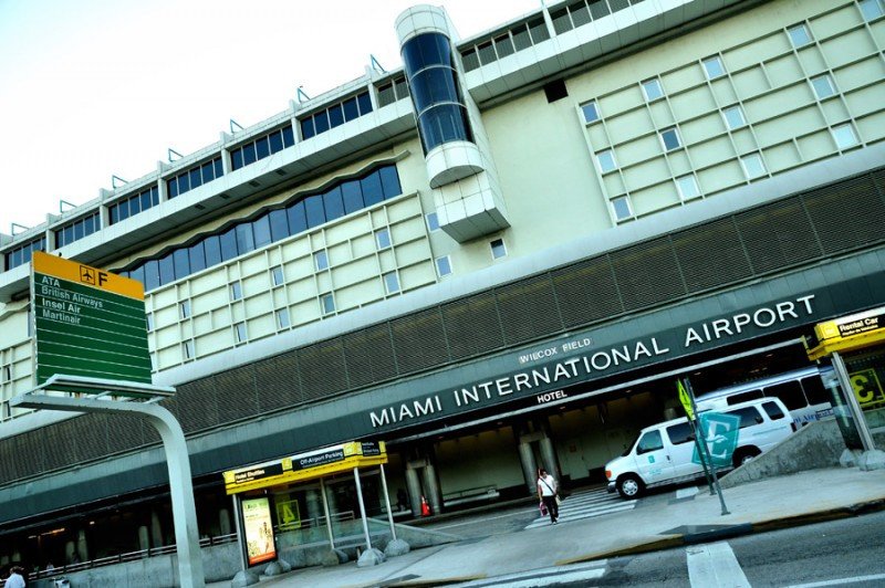 Aeropuerto de Miami. Aeropuerto de Miami.