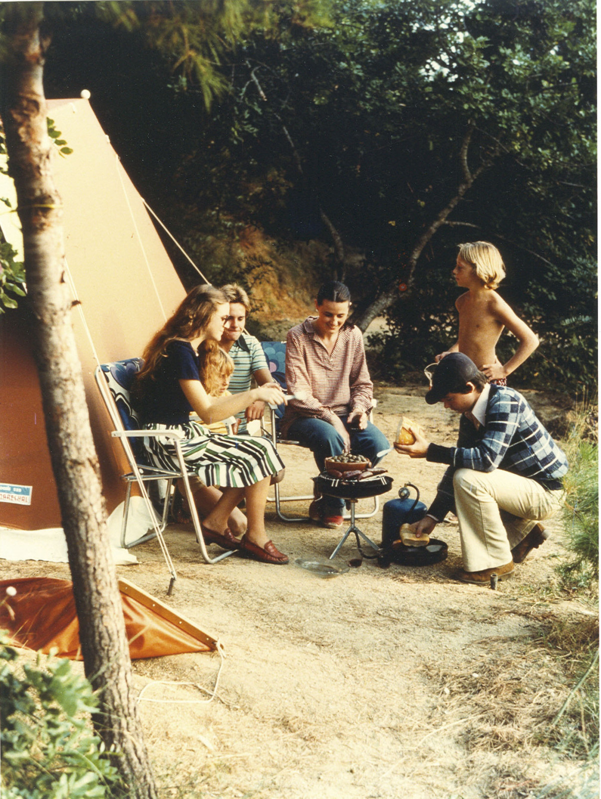 Así fue el nacimiento del camping en Cataluña hace 70 años